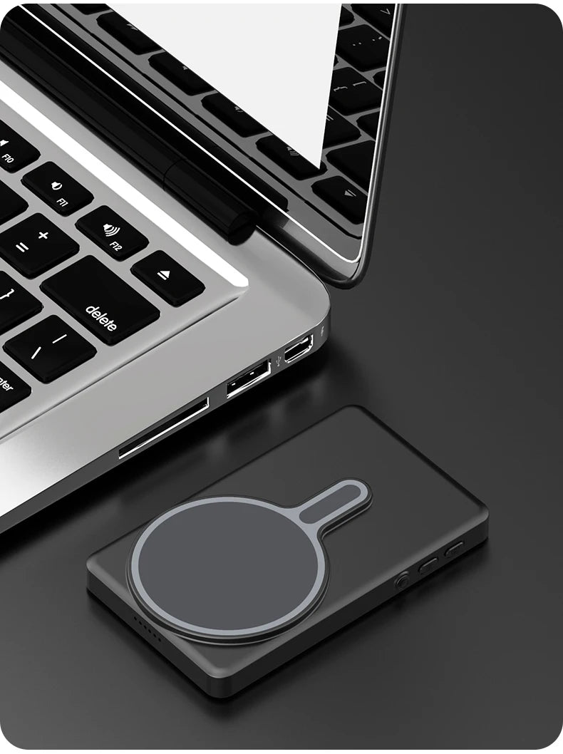 Magnetic Phone Monitor – Real-Time Selfie & Rear Camera for 4K Streaming