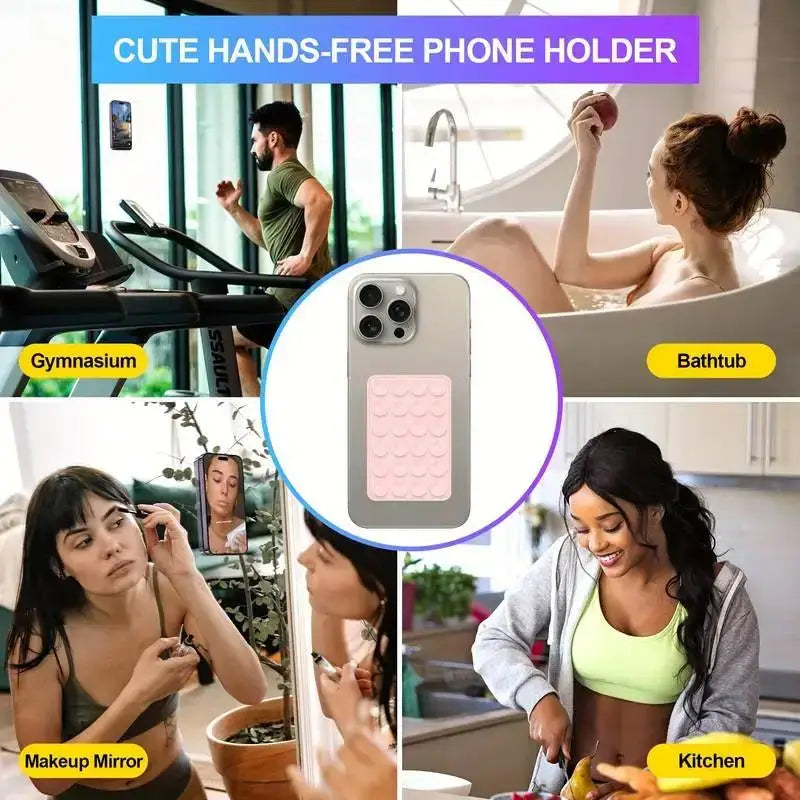 StickyGrip – Silicone Suction Phone Mount Pad