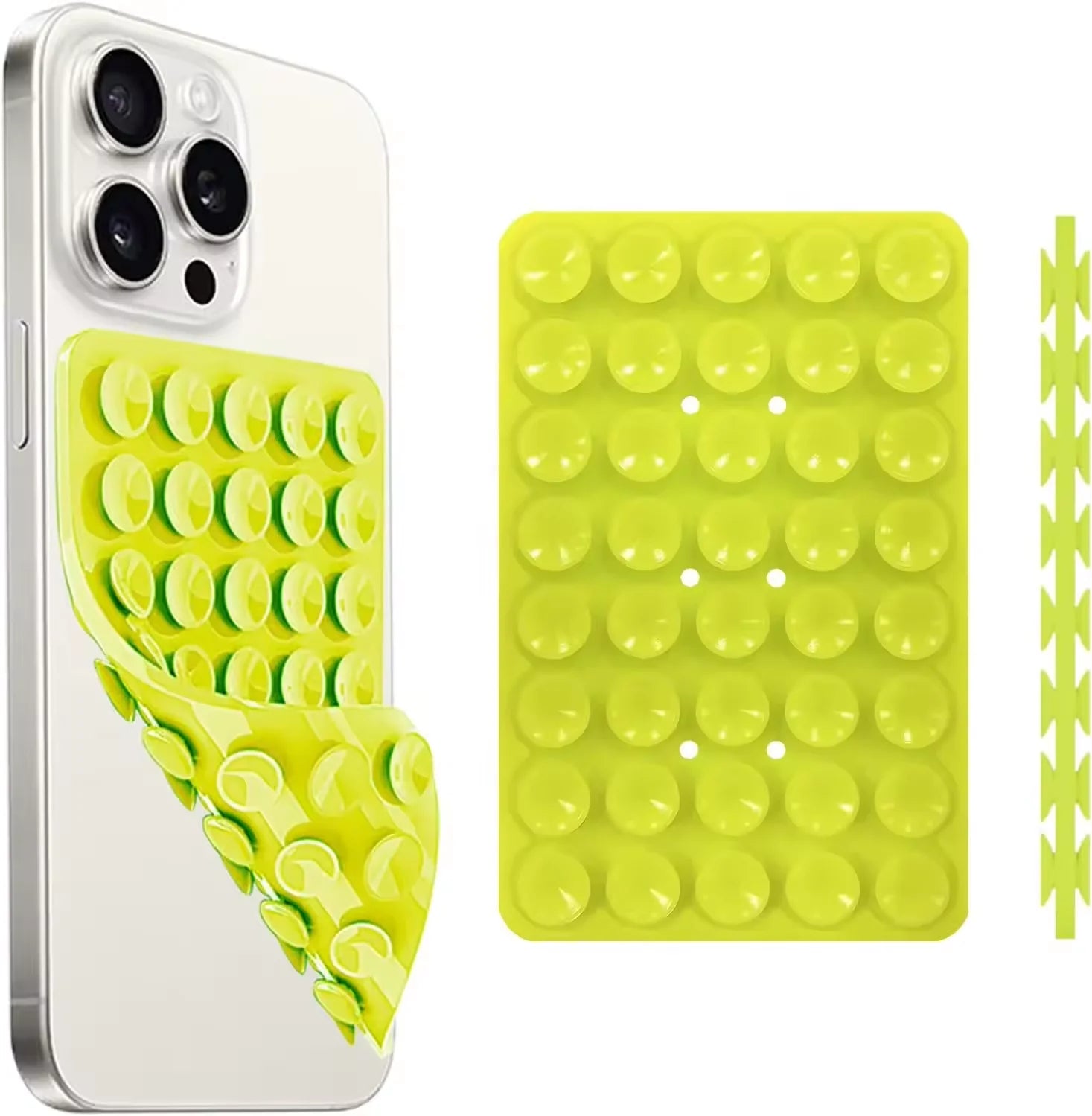 SnapGrip – Double-Sided Silicone Suction Phone Mount