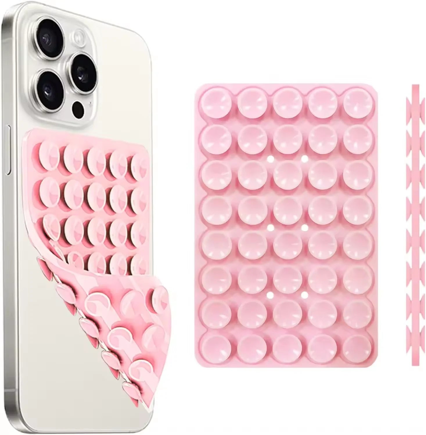 SnapGrip – Double-Sided Silicone Suction Phone Mount