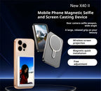 Magnetic Selfie Monitor – Rear Camera Screen for Creators