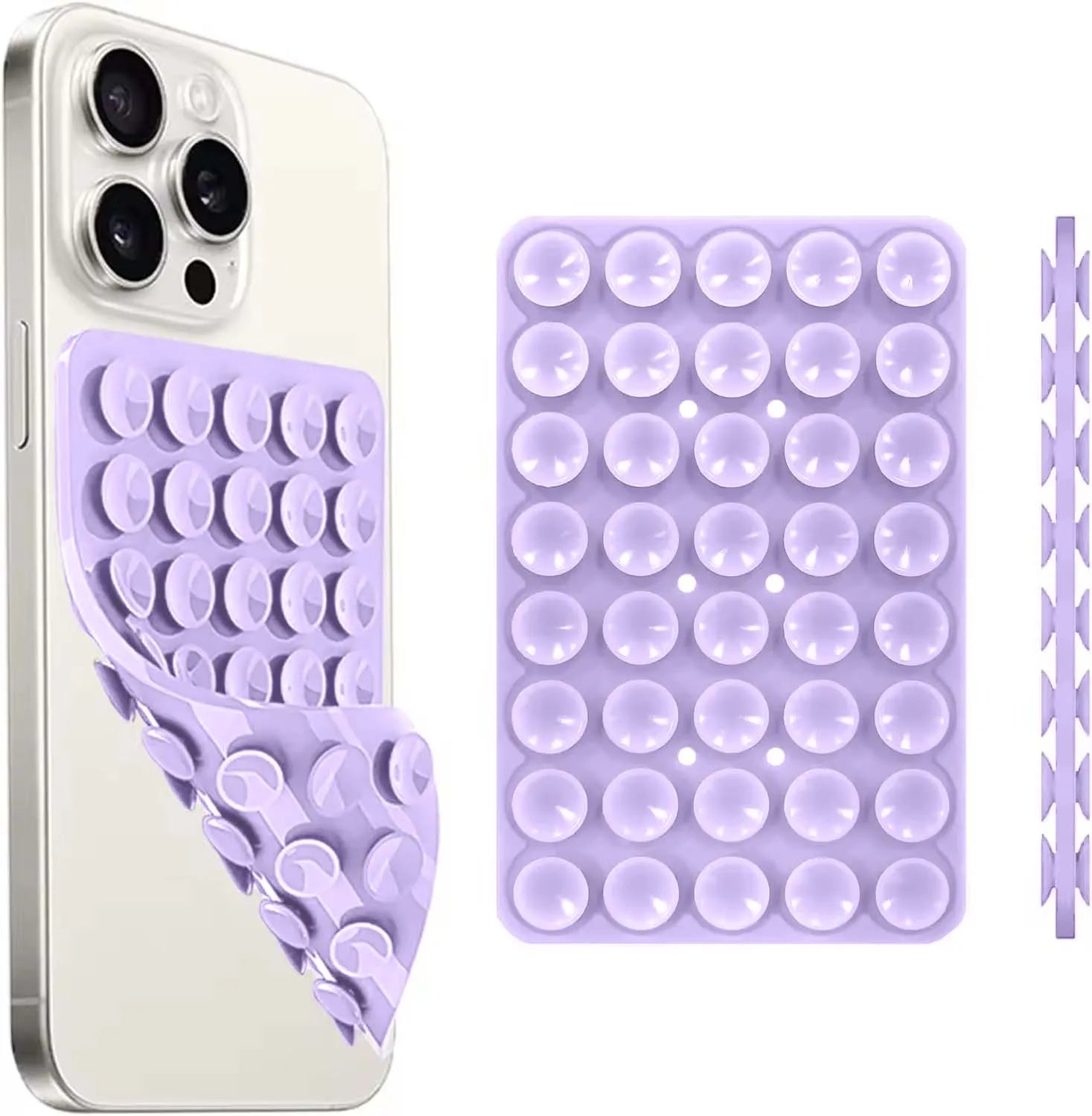 SnapGrip – Double-Sided Silicone Suction Phone Mount