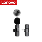 Lenovo Wireless Lavalier Mic – For iPhone & Android