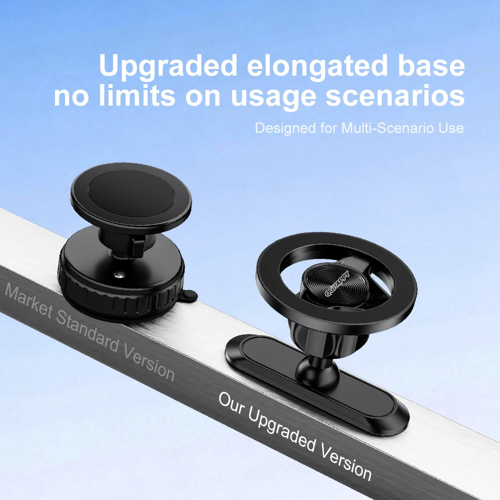 Dual Magnetic Phone Holder – Gym & Desk Mount