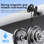 Dual Magnetic Phone Holder – Gym & Desk Mount