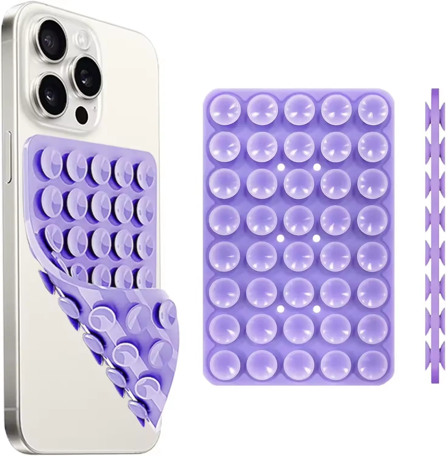 SnapGrip – Double-Sided Silicone Suction Phone Mount