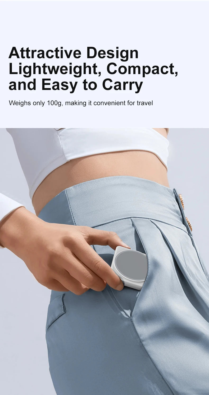 Magnetic Phone Monitor – Real-Time Selfie & Rear Camera for 4K Streaming