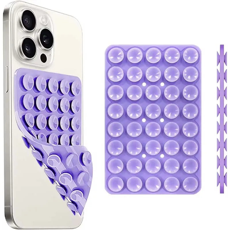 SnapGrip – Double-Sided Silicone Suction Phone Mount