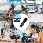 Lenovo Wireless Lavalier Mic – For iPhone & Android