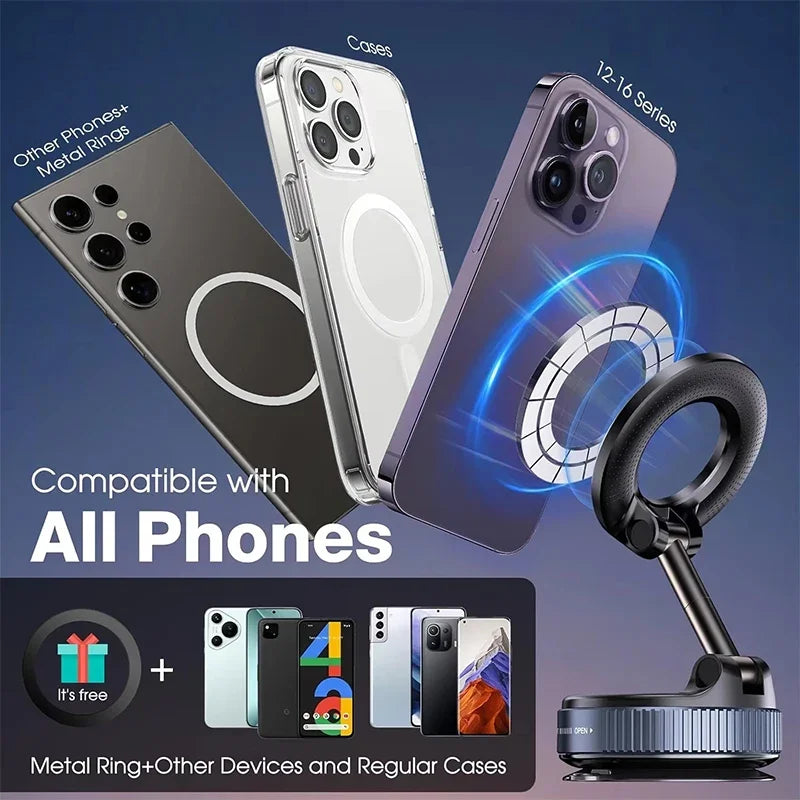 MagMount Pro – 360° Magnetic Phone Holder